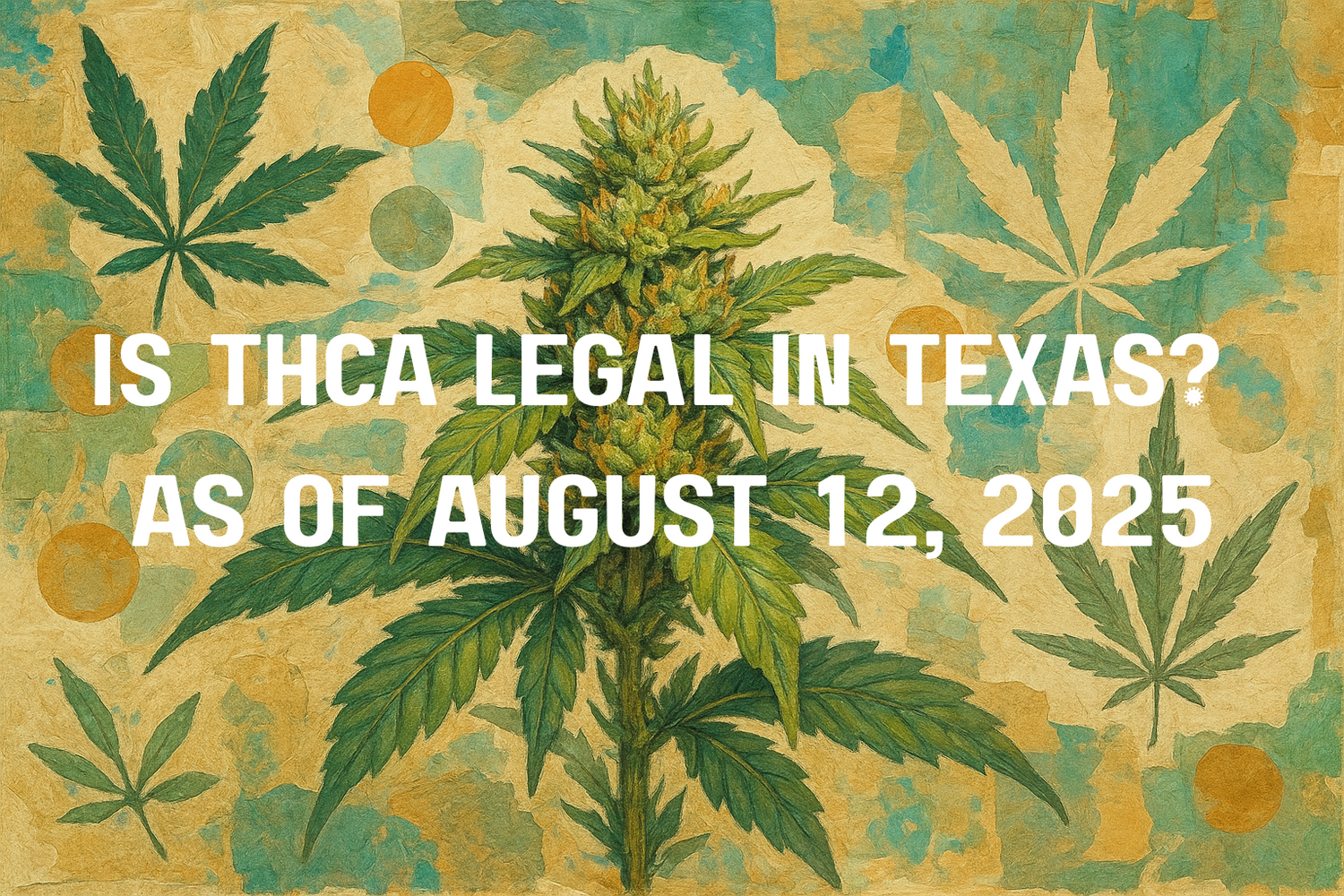 Is THCA Legal in Texas? As of August 12, 2025